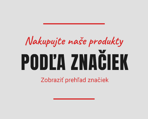 Banner - Podľa značiek