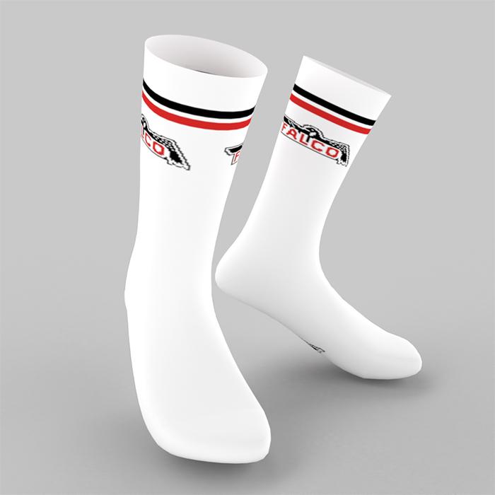DARČEK - FALCO ponožky - vysoké biele