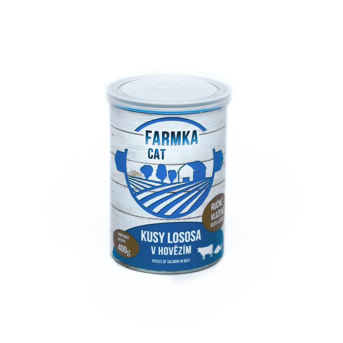 DARČEK - FARMKA CAT 400g s lososom