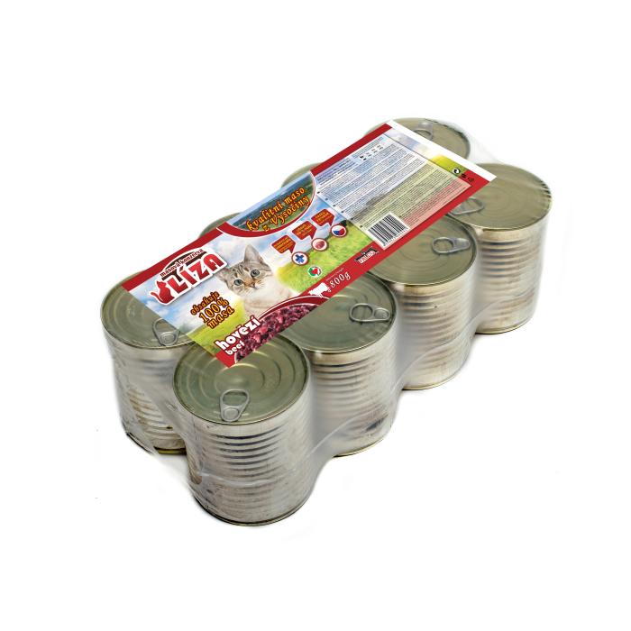 LÍZA hovädzie 800g CHOVATEĽSKÉ BALENIE 8 ks