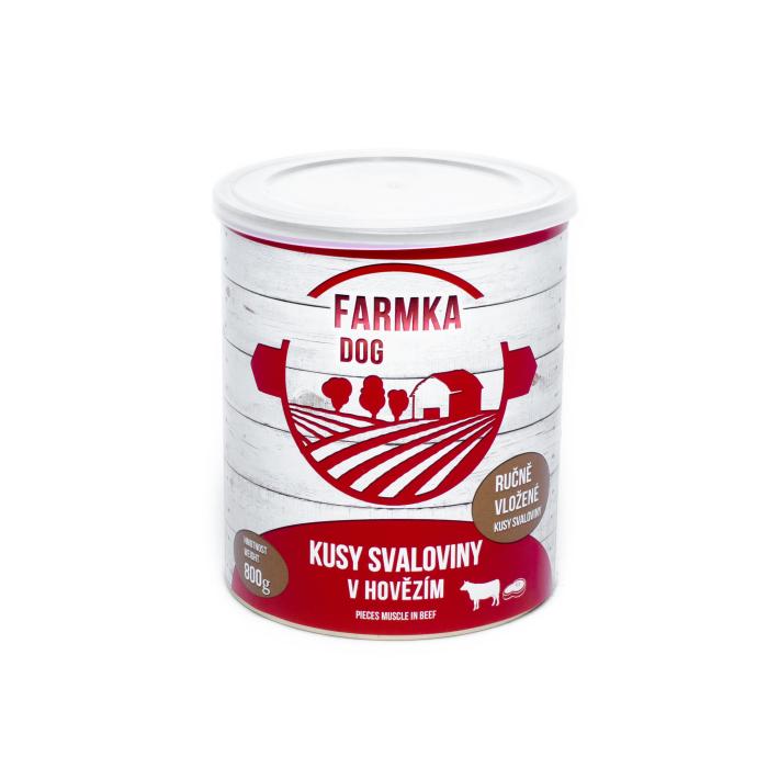 FARMKA DOG so svalovinou 800g