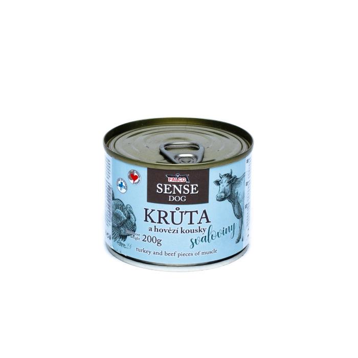 FALCO SENSE DOG morka a hovädzie 200g
