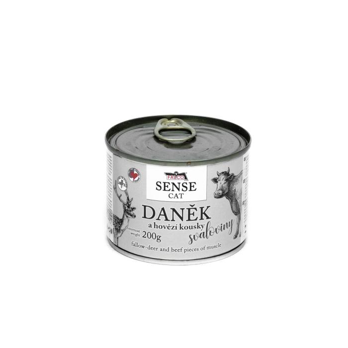 FALCO SENSE CAT daniel a hovädzie 200g