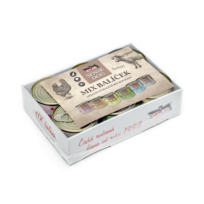 Mix balenie SENSE DOG kuracie 200g
