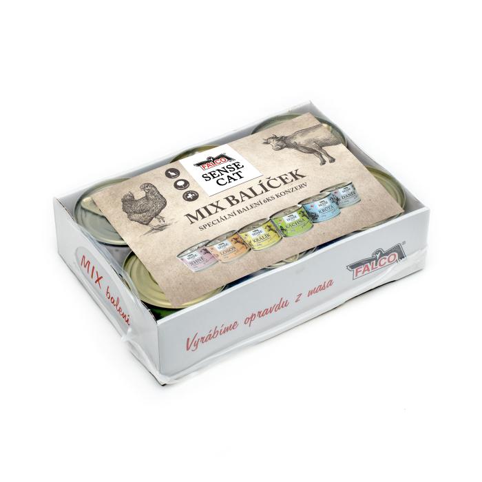 Mix balenie SENSE CAT hovädzie 200g