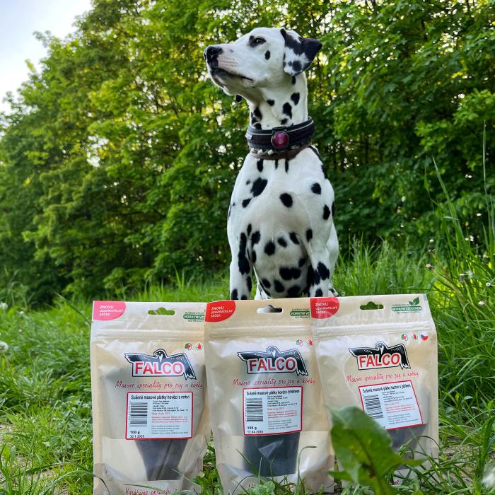 Sušené plátky kačacieho mäsa s jablkom 100g