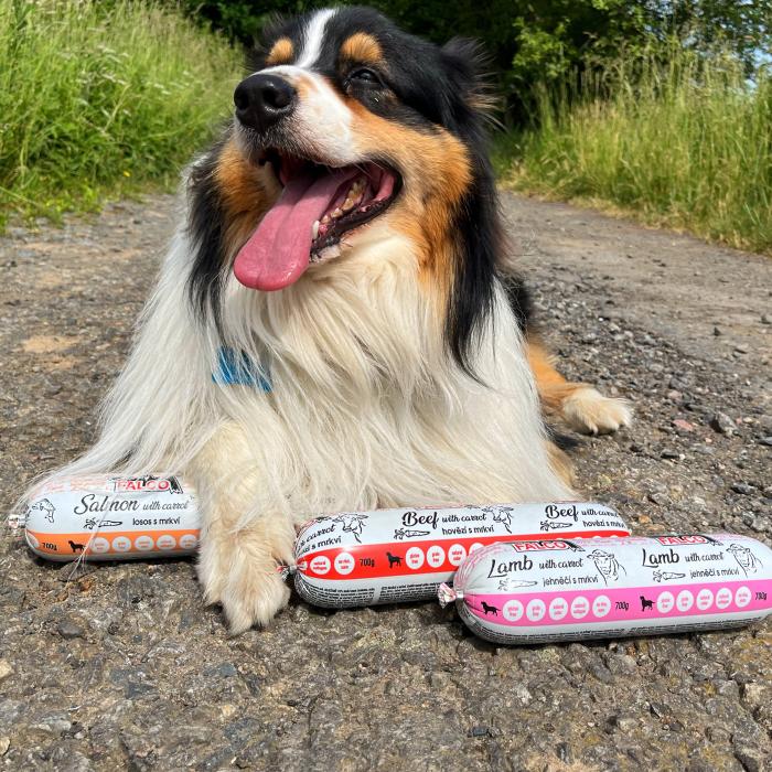 Saláma jahňacia s mrkvou 700g