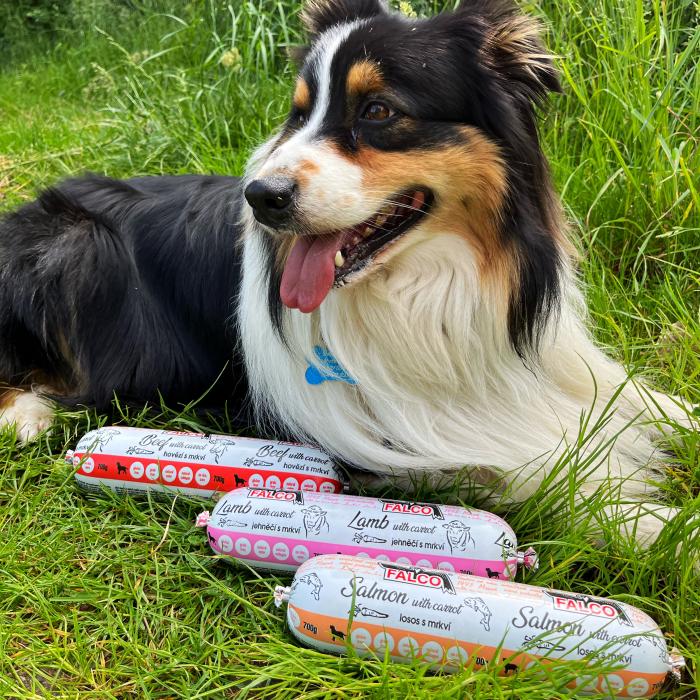 Saláma losos s mrkvou 700g