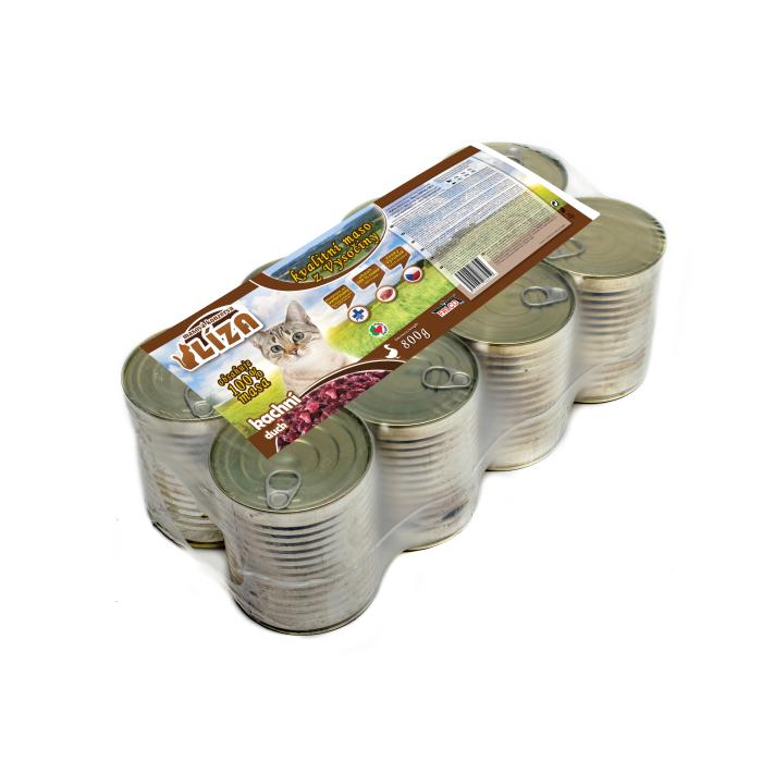LÍZA kačacie 800g CHOVATEĽSKÉ BALENIE 8 ks