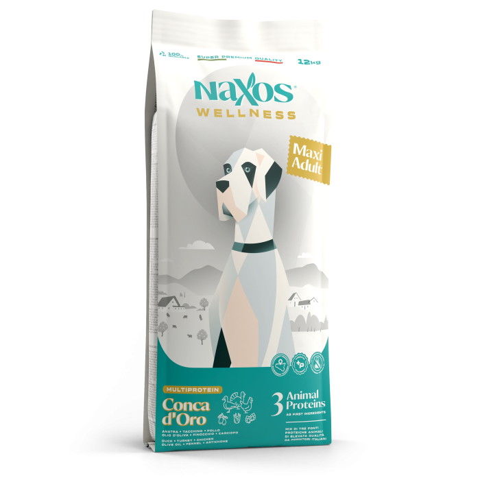 NAXOS wellness adult maxi kuracie, morčacie, kačacie 12kg