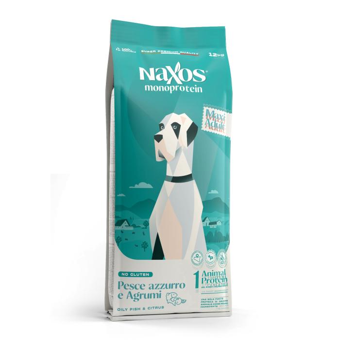 NAXOS monoprotein adult maxi rybie s citrusmi 12kg