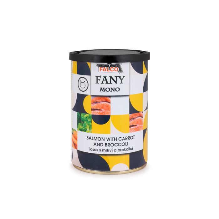 FANY MONO 400g losos s mrkvou a brokolicou