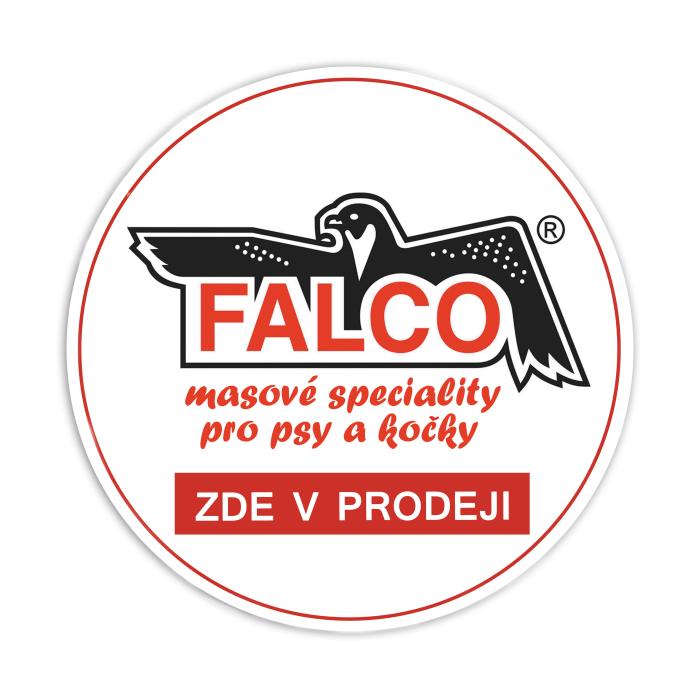 Nálepka kolo SOKOL FALCO priemer 11cm