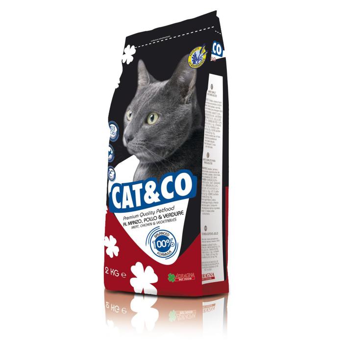 CAT&CO MIX hovädzie, kura 20kg