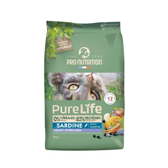 Pro-Nutrition PURE LIFE CAT adult sterilized 8kg