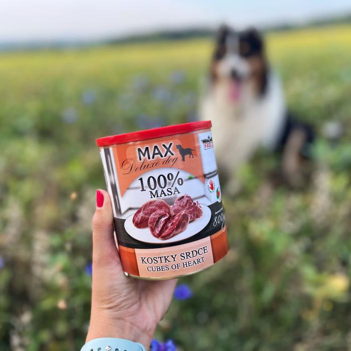 MAX kocky srdca 800g