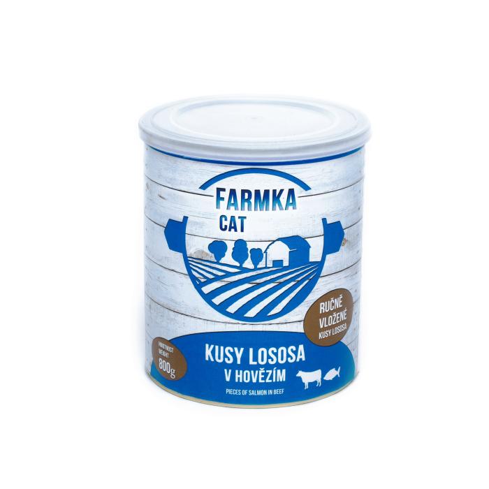 FARMKA CAT s lososom 800g
