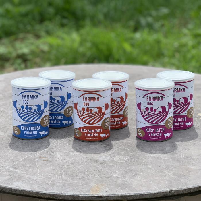 FARMKA CAT s pečeňou 400g