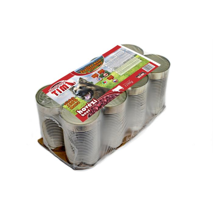 TIM hovädzie 1200g CHOVATEĽSKÉ BALENIE 8 ks