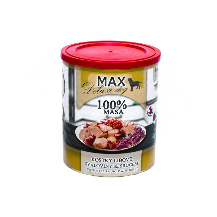 MAX kocky chudej svaloviny so srdcom 800g