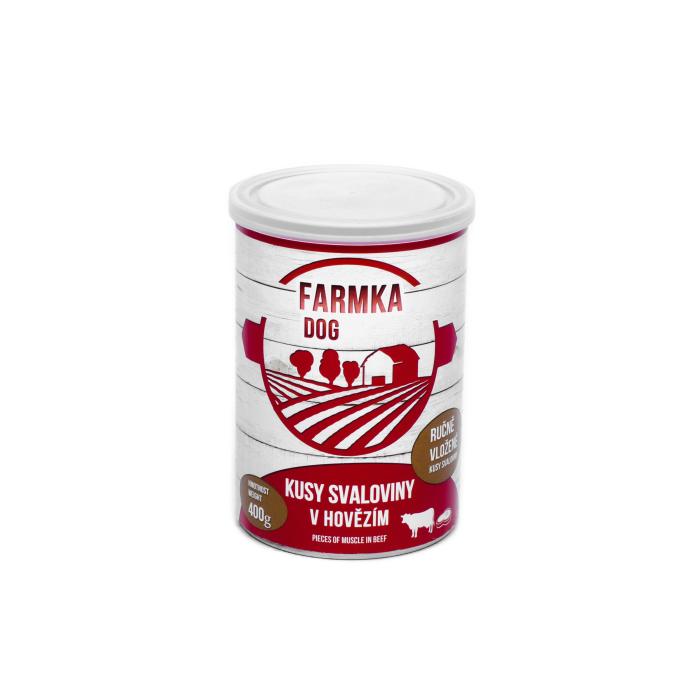 FARMKA DOG so svalovinou 400g