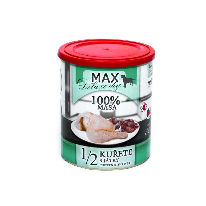 MAX 1/2 kurčaťa s pečeňou 800g