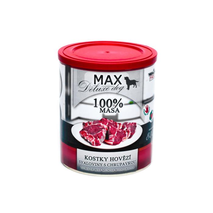 MAX kocky hovädzej svaloviny s chrupavkou 800g